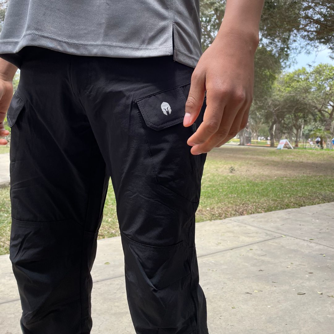 Pantalon Cargo Stretch -Delgado